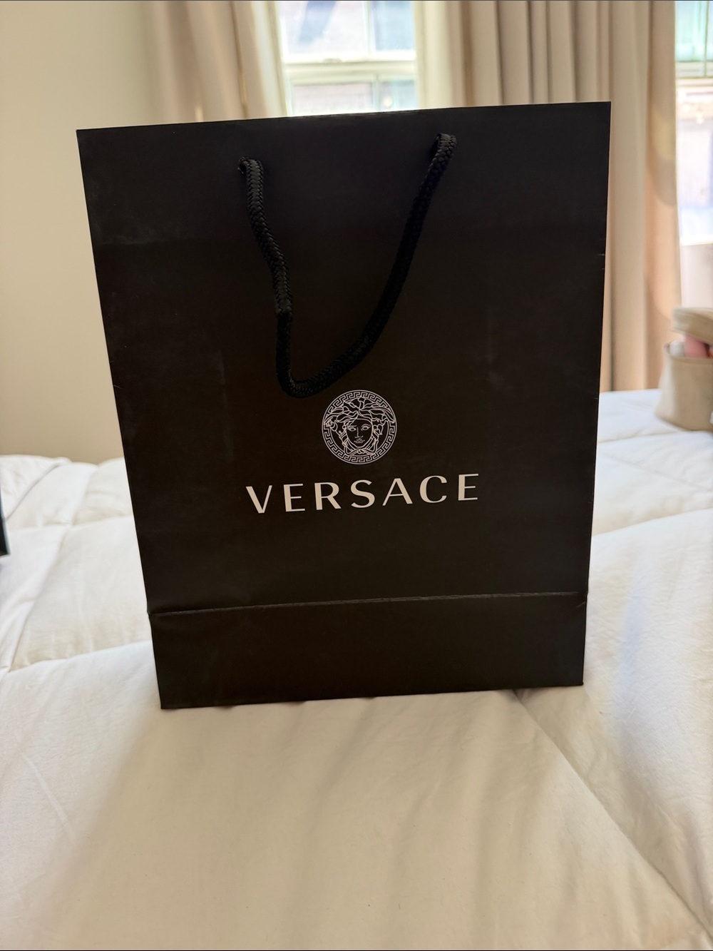 Versace paper shopping bag